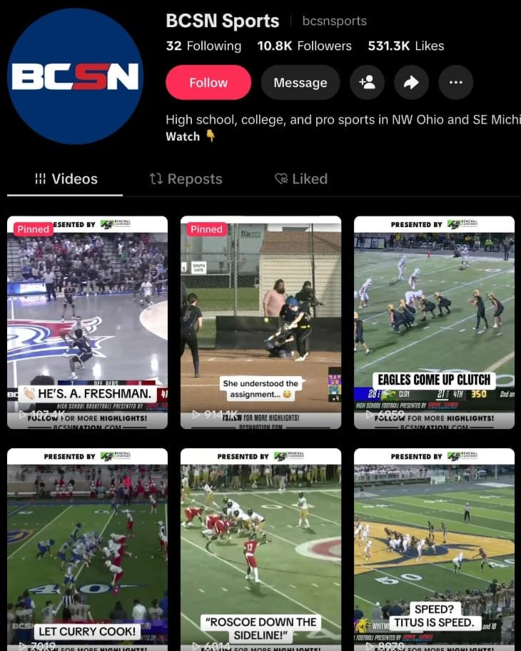 Cover image for the BCSN Short-Form Video case study.