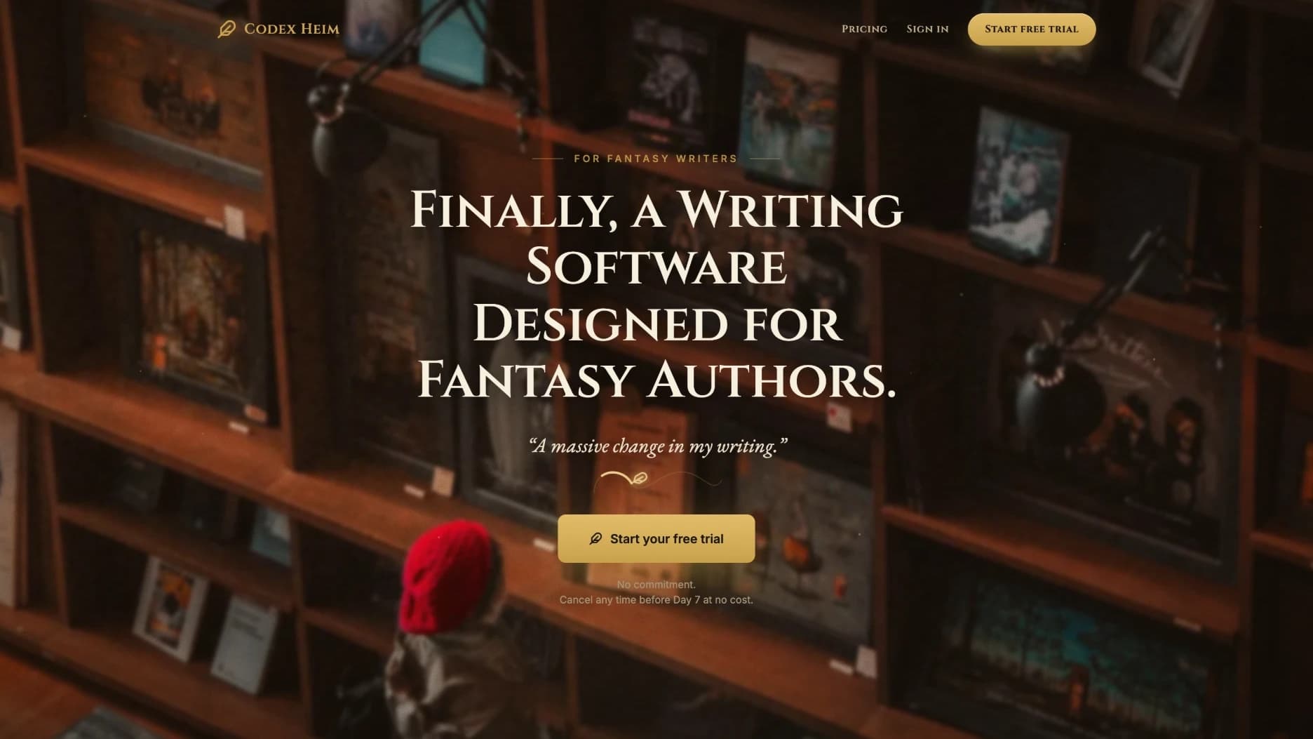 Hero image for the Codex Heim case study.